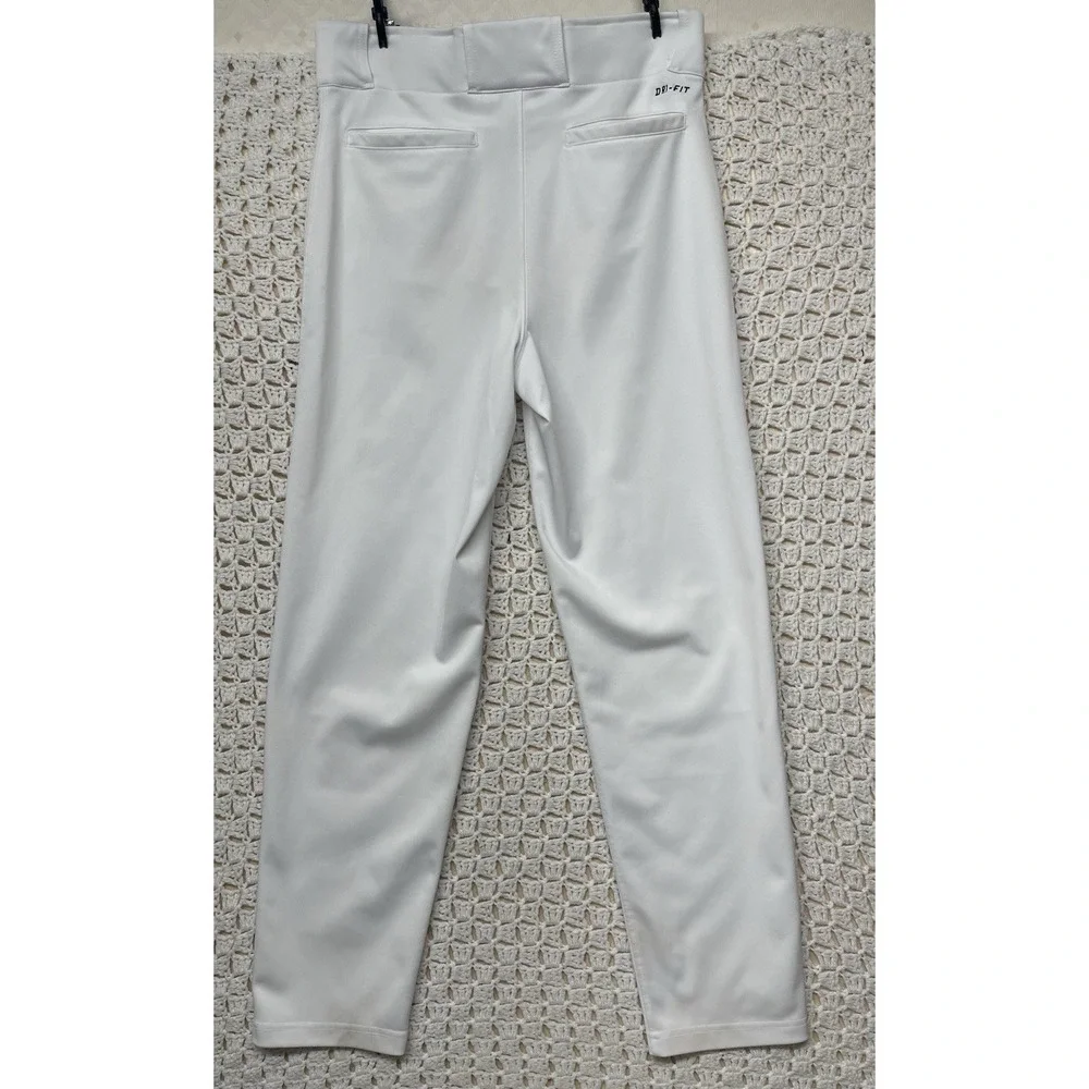 Nike Vapor Select 2 Baseball Softball Pants Men's Size Small White Dri-Fit